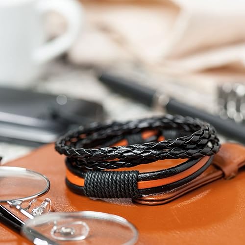 Miniatura 6 de uxcell Cordón de cuero, 2.19 yardas, tira de cuerda trenzada de 0.118in de diámetro para bolso, bolso, cordón, manualidades, pulseras, café