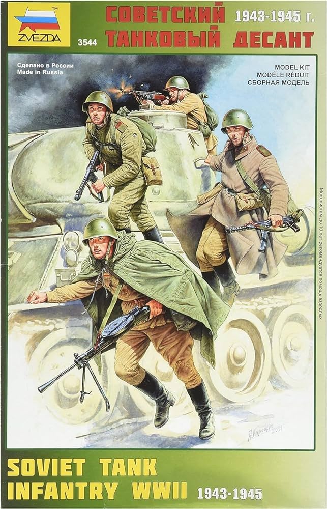 Amazon.co.jp: ズベズダ 1/35 第二次世界大戦 ソビエト連邦軍