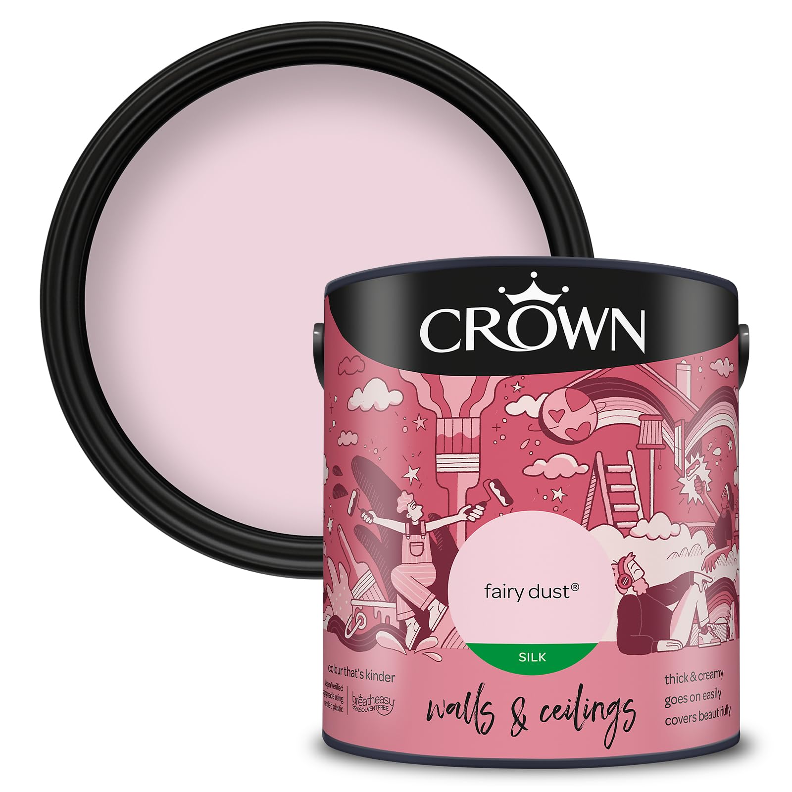 Crown Retail Core Emulsion Silk Fairy Dust 2.5 L