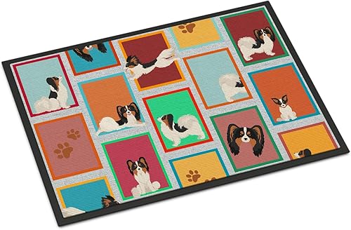 Vista 376 de Caroline's Treasures MLM1087MAT - Felpudo de perro de montaña bernés de 18 x 27 pulgadas, para interiores y exteriores, para entrada, Bernese