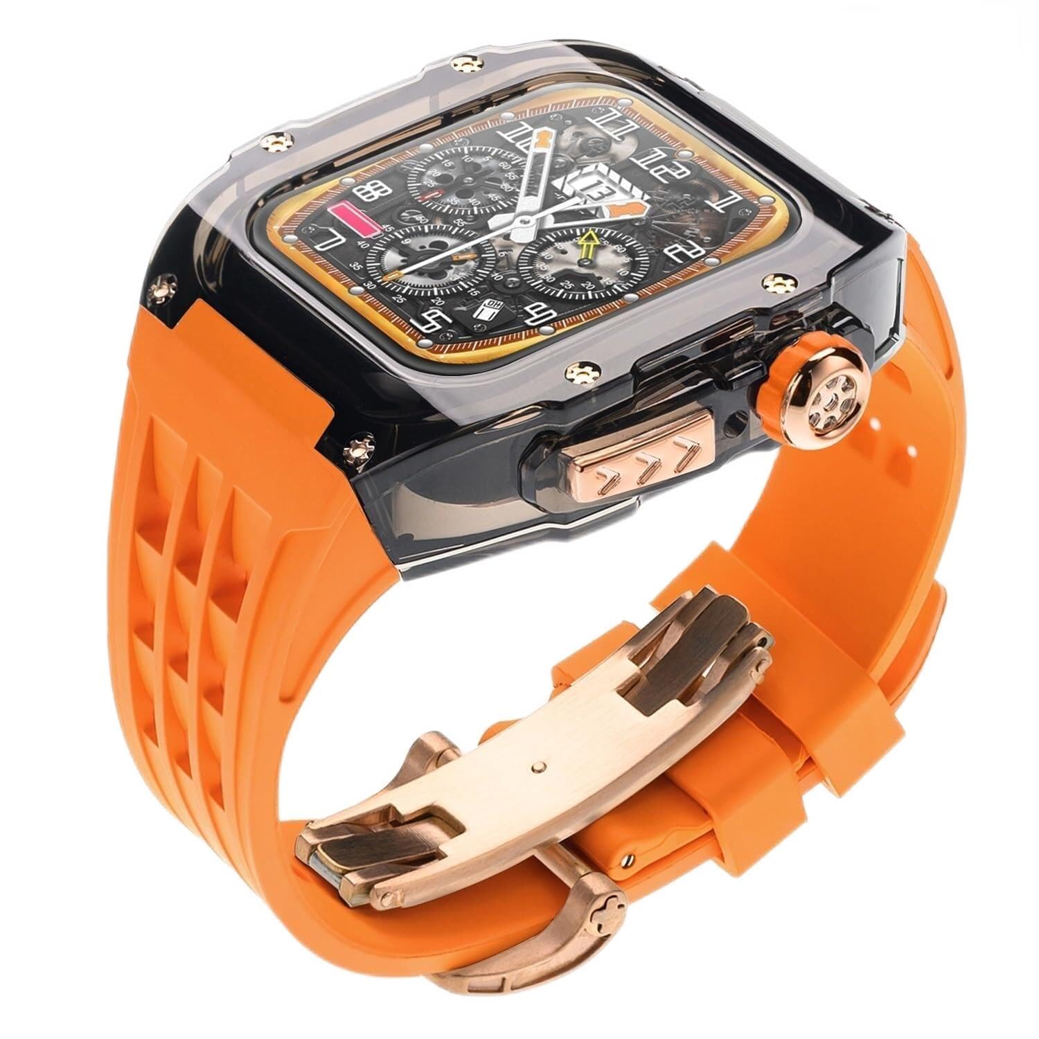 Kit modification Apple Watch style RM pour transformer votre boîtier transparent - 8