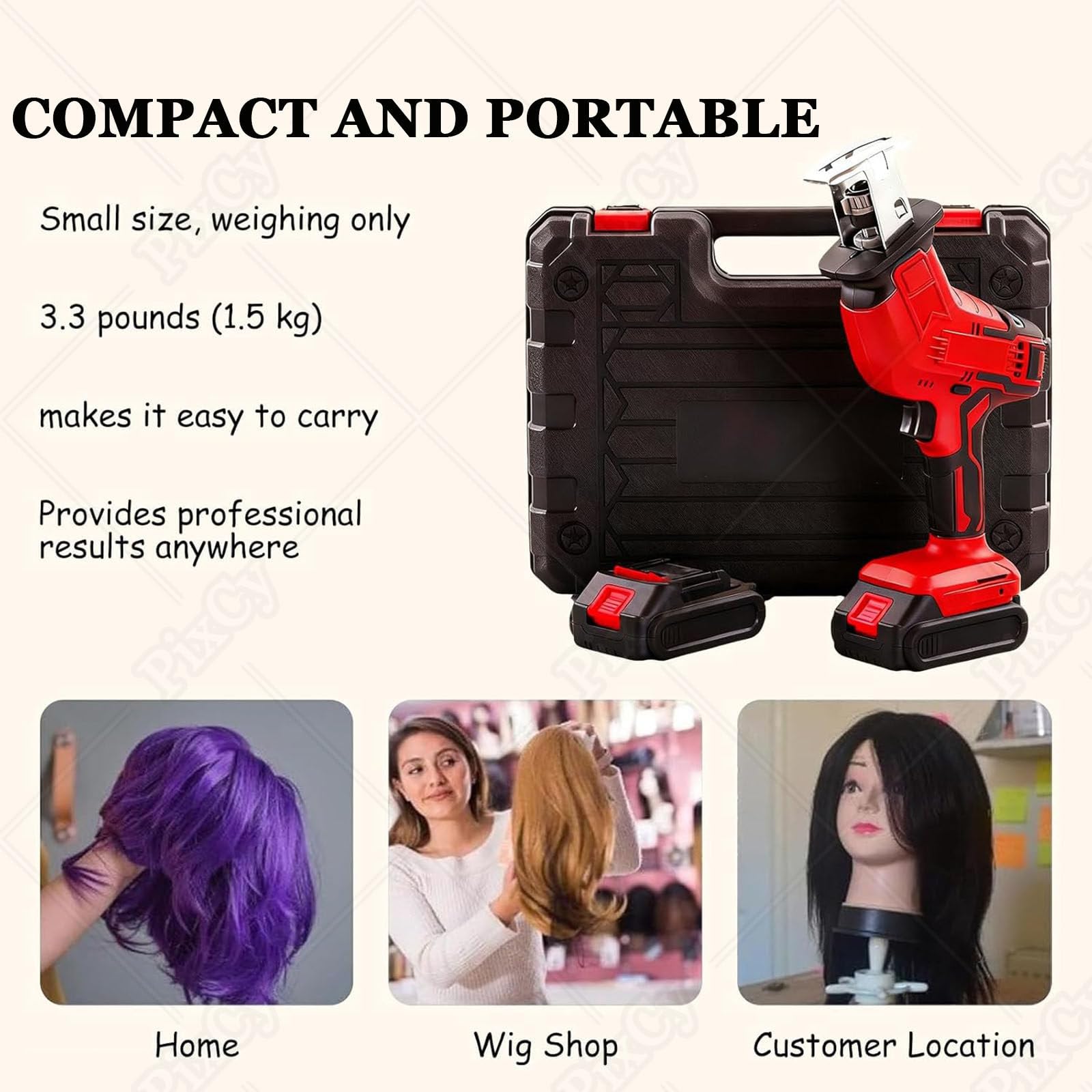 PixCy MáQuina Trenzadora De Rastas De Mano,MáQuina para Trasplante De Peluca De Encaje,Base De Cabezal De Trenzado Curvado,Conveniente para El Movimiento,para PeluqueríAs
