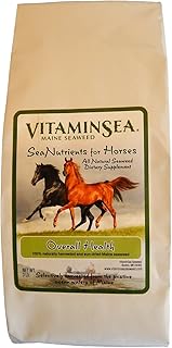 VITAMINSEA Horse Kelp Dried Seaweed Supplement | All Natural Dietary Nutrients for Horses | Kelp Flakes Rich in Vitamins, Trace Minerals, Amino Acids for Overall Health | 3 LB