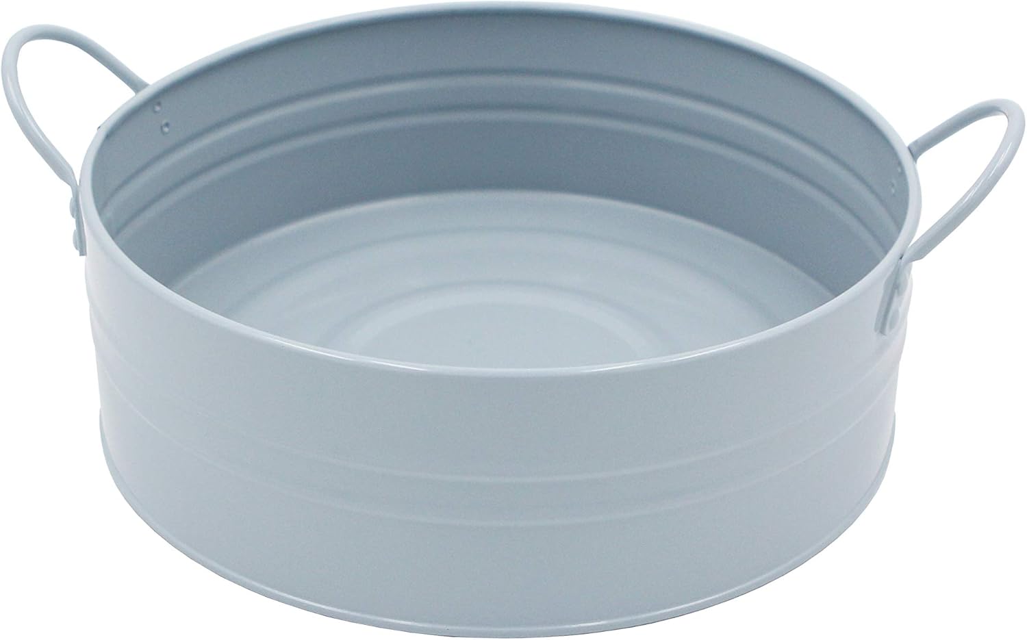 Kiddison Metal Basin with Handles (Cream)