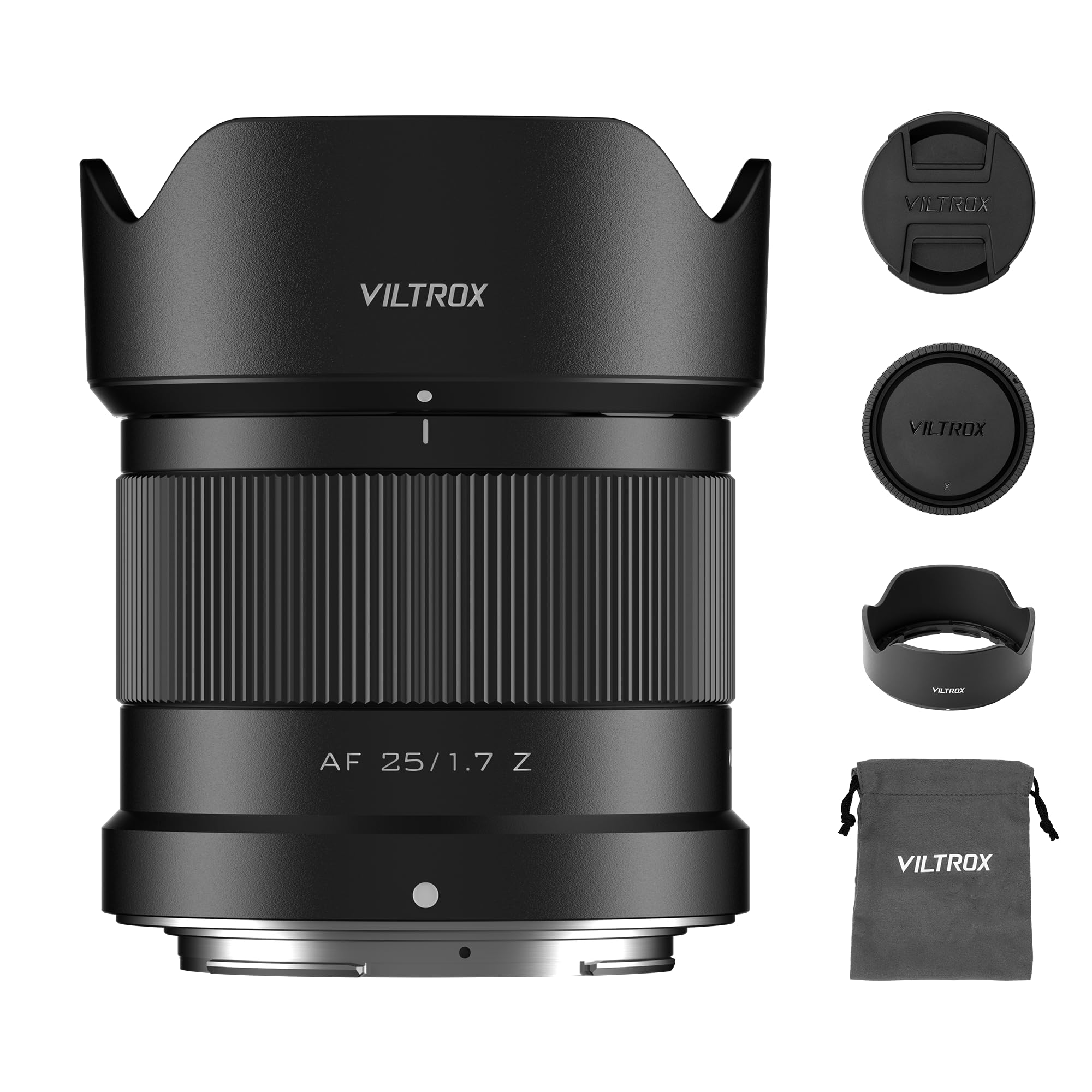 VILTROX 25mm F1.7 f/1.7 Air AF Lens for Nikon Z Mount, Large