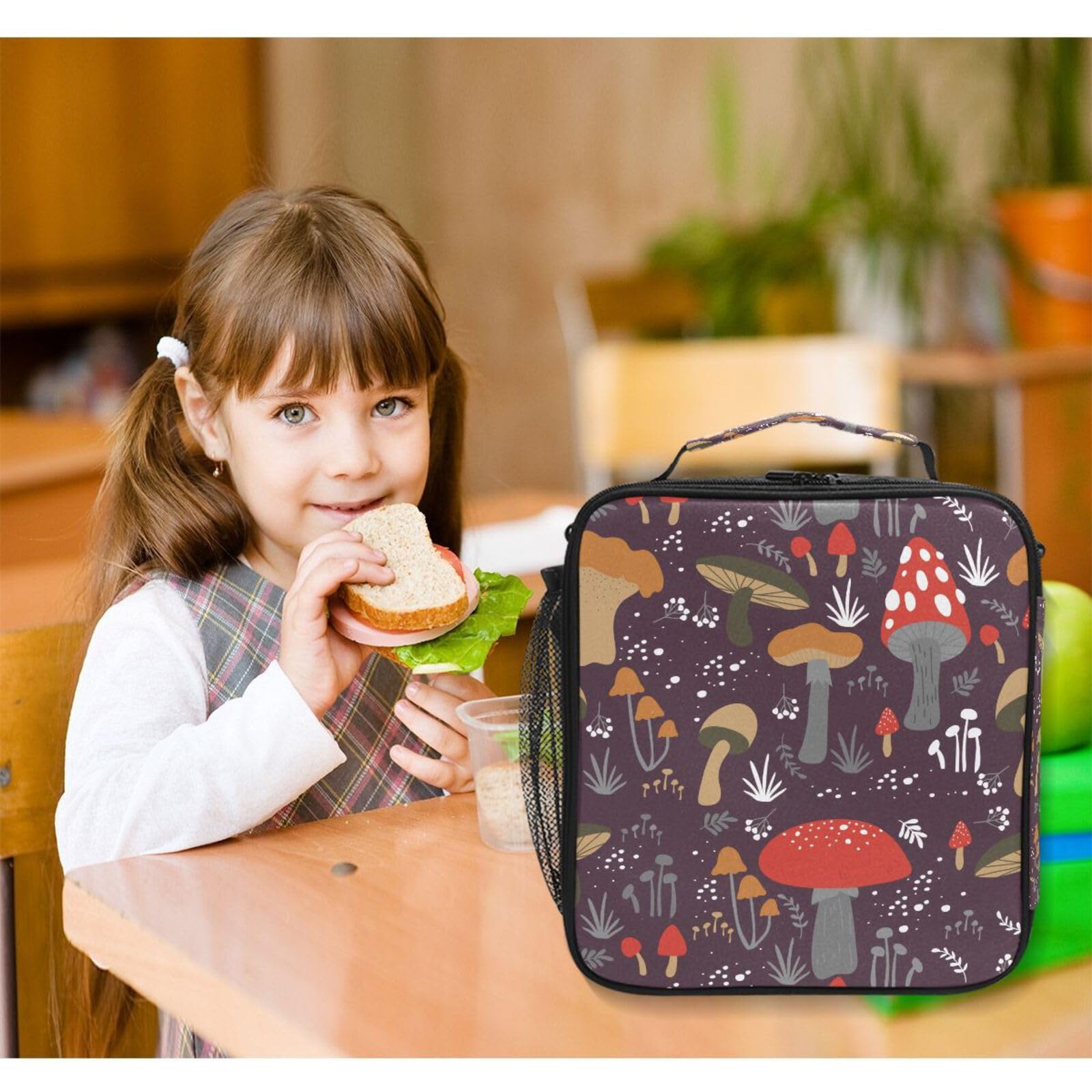 Isolierte Lunchbox Mit Videospiel-Design – Für Kinder, Schule, Büro, 3-lagig, Wasserdicht, 25x20x10 Cm