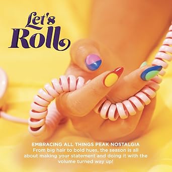 Gelish MINI Summer Let's Roll Collection - 9mL TPO-Free Long-Lasting Soak Off Gel Nail Polish, Vibrant Color, High Shine, Chip-Resistant Formula, Professional Quality