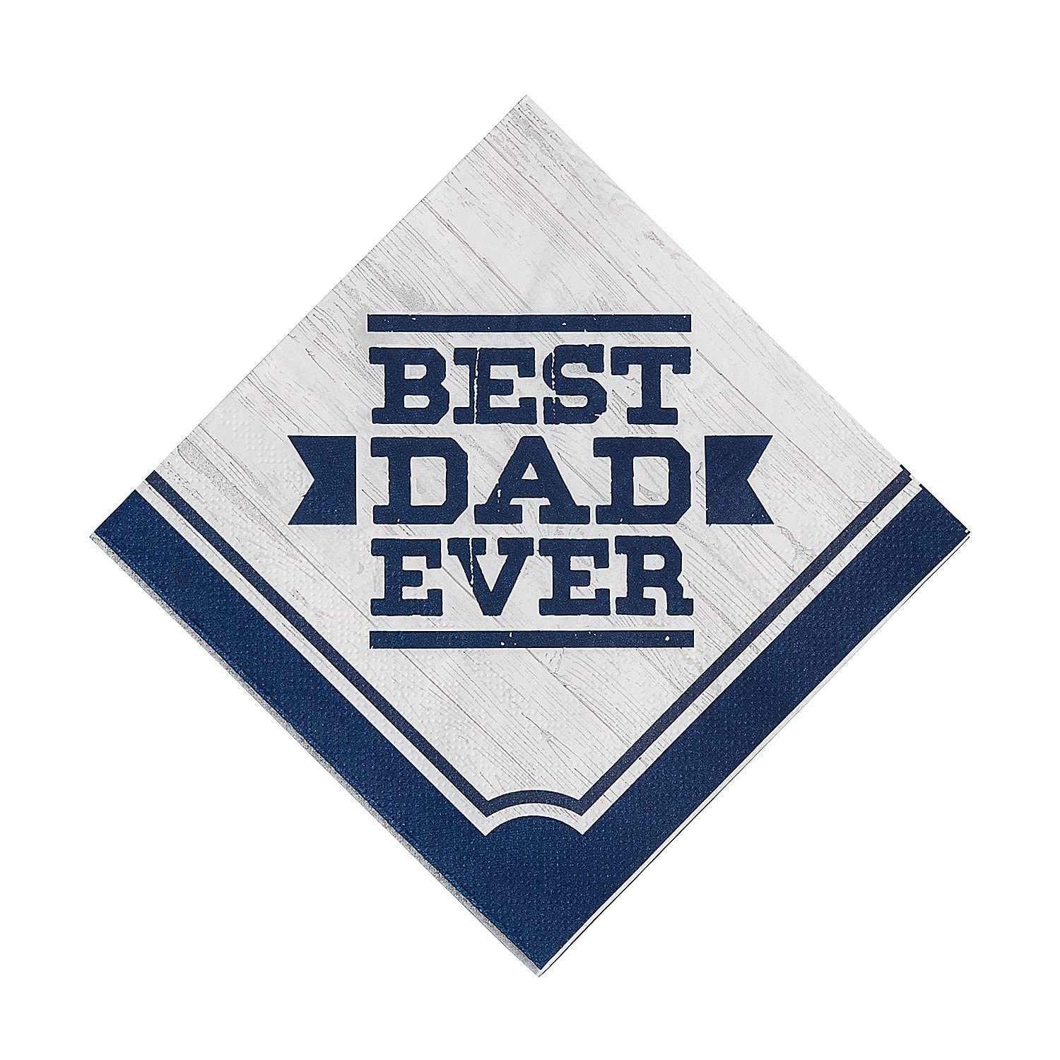 Best Dad Luncheon Napkins - 16 Pieces
