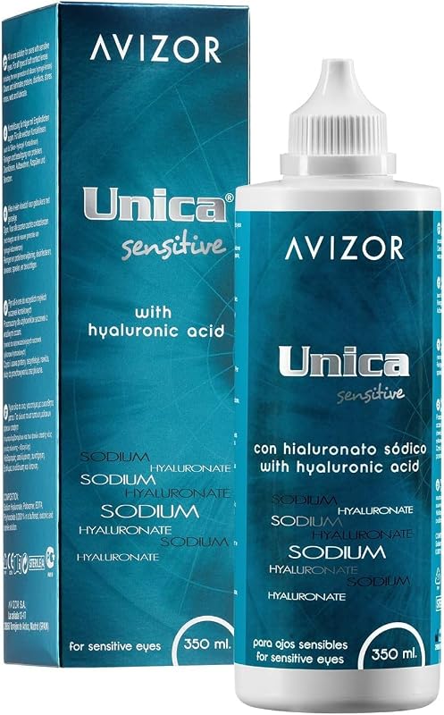 Avizor Unica Sensitive Solução para Lentes de Contato 350 mL