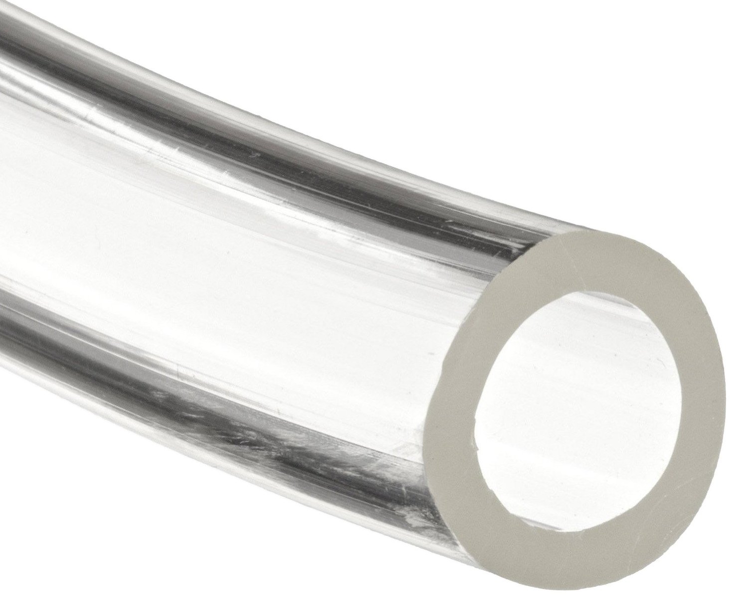 SMC TIUB Series Clear Polyurethane Tubing, 3/8" OD, 1/4" ID, 66' Length
