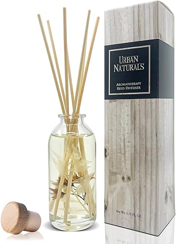 Vista 28 de Urban Naturals Lemongrass Verbena - Juego de difusor con varillas aromáticas Colección de aromaterapia (Refresh + Renew) Mind & Body Ambientador