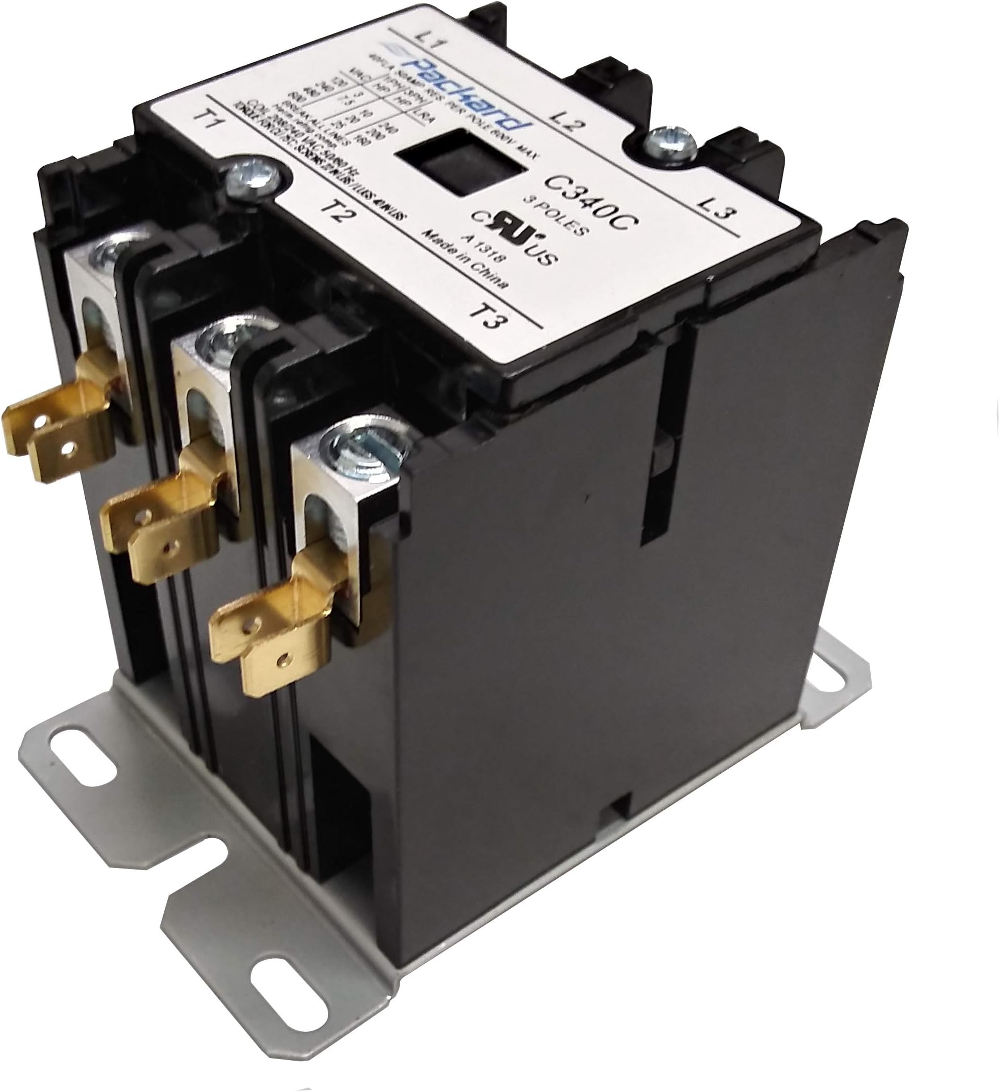 Diversitech Packard C340C 3 Pole 40 Amp Contactor 208/240 Volt Coil Contactor