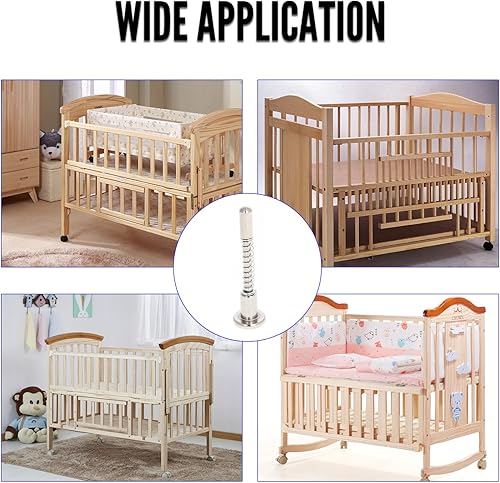 Miniatura 10 de MroMax Pestillos de émbolo con resorte de acero inoxidable de 0.24 pulgadas, diámetro exterior de 0.16 pulgadas, diámetro de la varilla 1.97