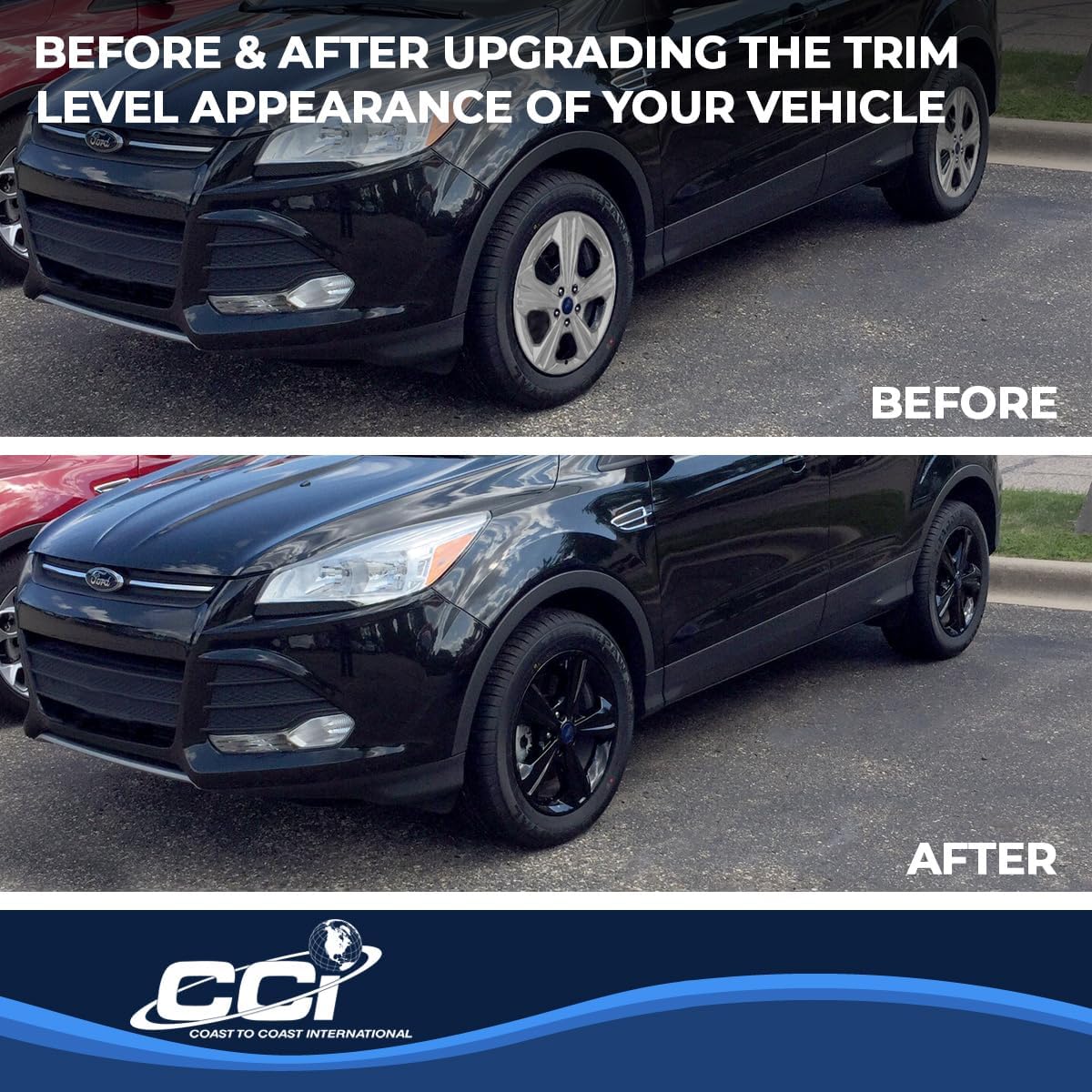 COAST2COAST IWCIMP371BLK Impostor Wheel Skin;13-16