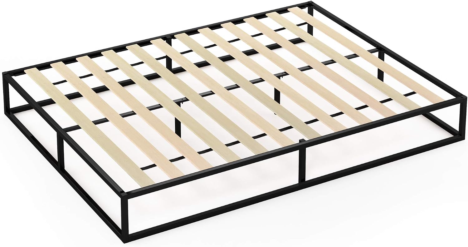 Furinno Angeland Monaco Bedframe, Queen, Black