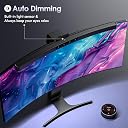 Quntis Curved Monitor Light Bar Focus 45 cm (17.7 inch) Black gallery image