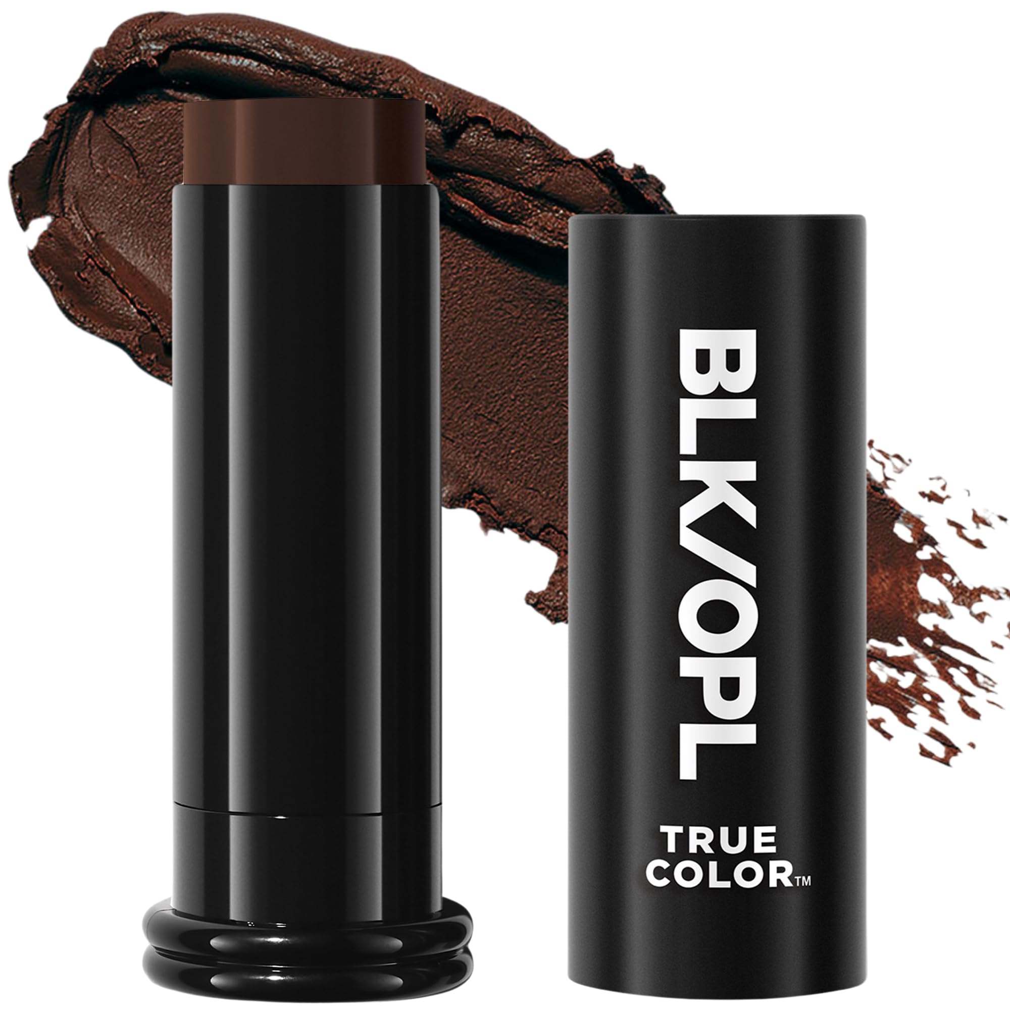 BLK/OPL TRUE COLOR Skin Perfecting Stick Foundation SPF 15, Café Au Bae— hypoallergenic, cruelty-free