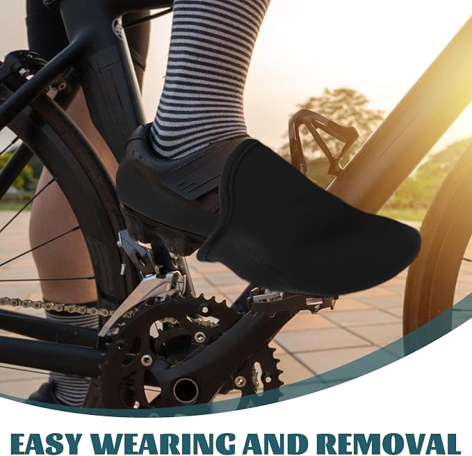 Cubrezapatos térmicos para ciclismo Zerodeko 2 piezas miniatura 3