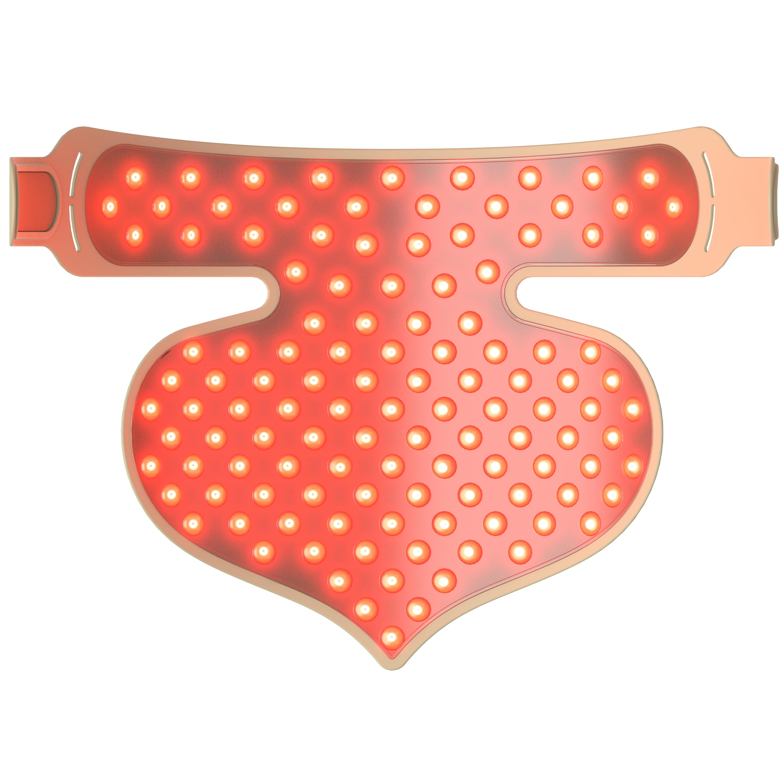 Silk'n Mascherina a LED per petto con luce rossa, senza fili, per collo asciutto e danneggiato, colore: rosa