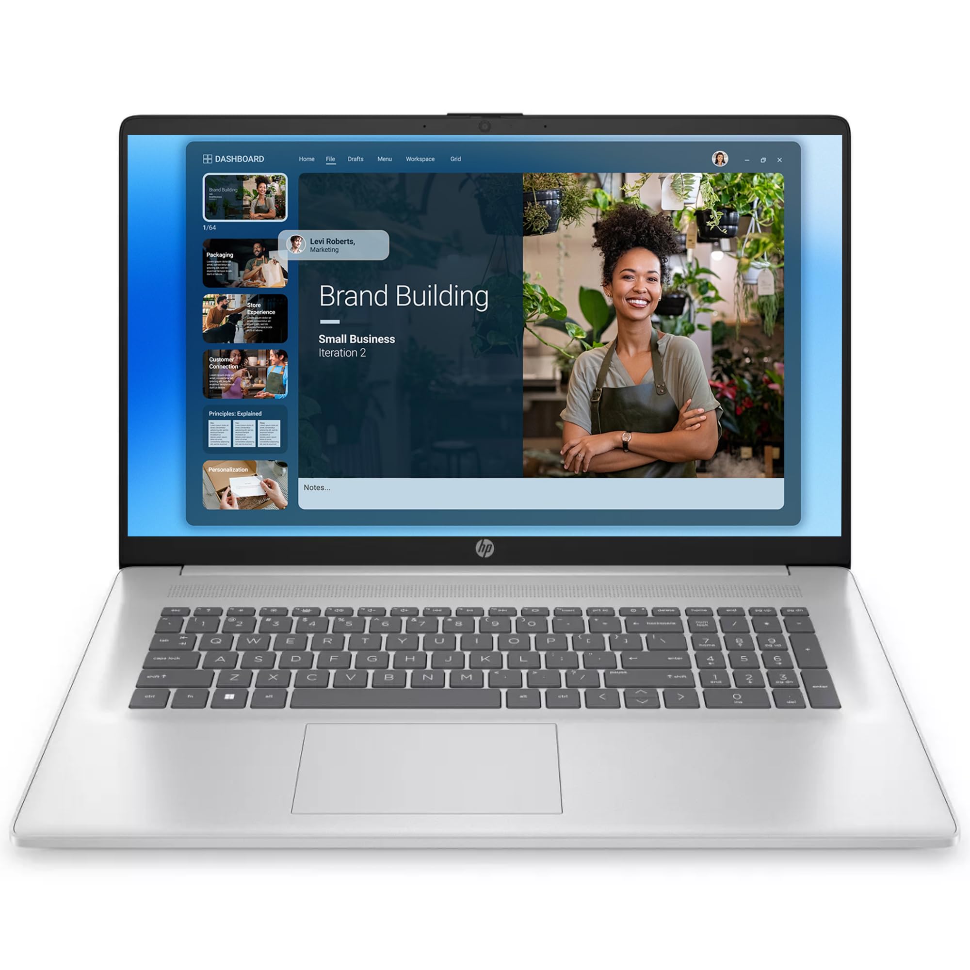 HP 17.3" Touchscreen Laptop • Backlit Keyboard • AMD Ryzen 5 7530U (Outperforms Intel i7-1355U) • 16GB RAM, 512GB SSD • Windows 11 with Lifetime