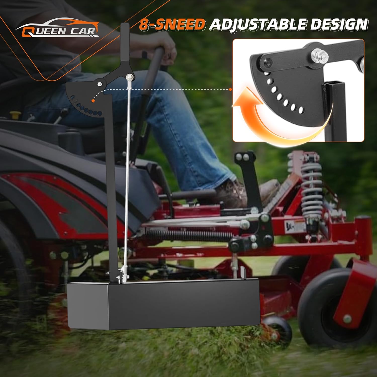 Grass Flap Chute Blocker, Heavy Lawn Mower Chute Blocker Ferris Snapper Pro 61” ICD IS700Z ISX800 IS2100Z IS3100Z IS3200Z ISX3300 Black Steel Powder Coated