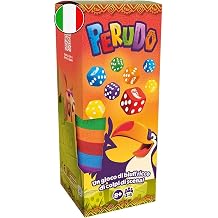 Asmodee Perudo, Bluff Board Game, 8+ Years, 2-6 Players, Italian Edition