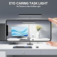 Vista 4 de Kary LED Desk Lamp with Base,Eye-Care Architect Light for Home Office,12W Task Lamp with Adjustable Flexible Gooseneck USB Adapter Touch Control 5