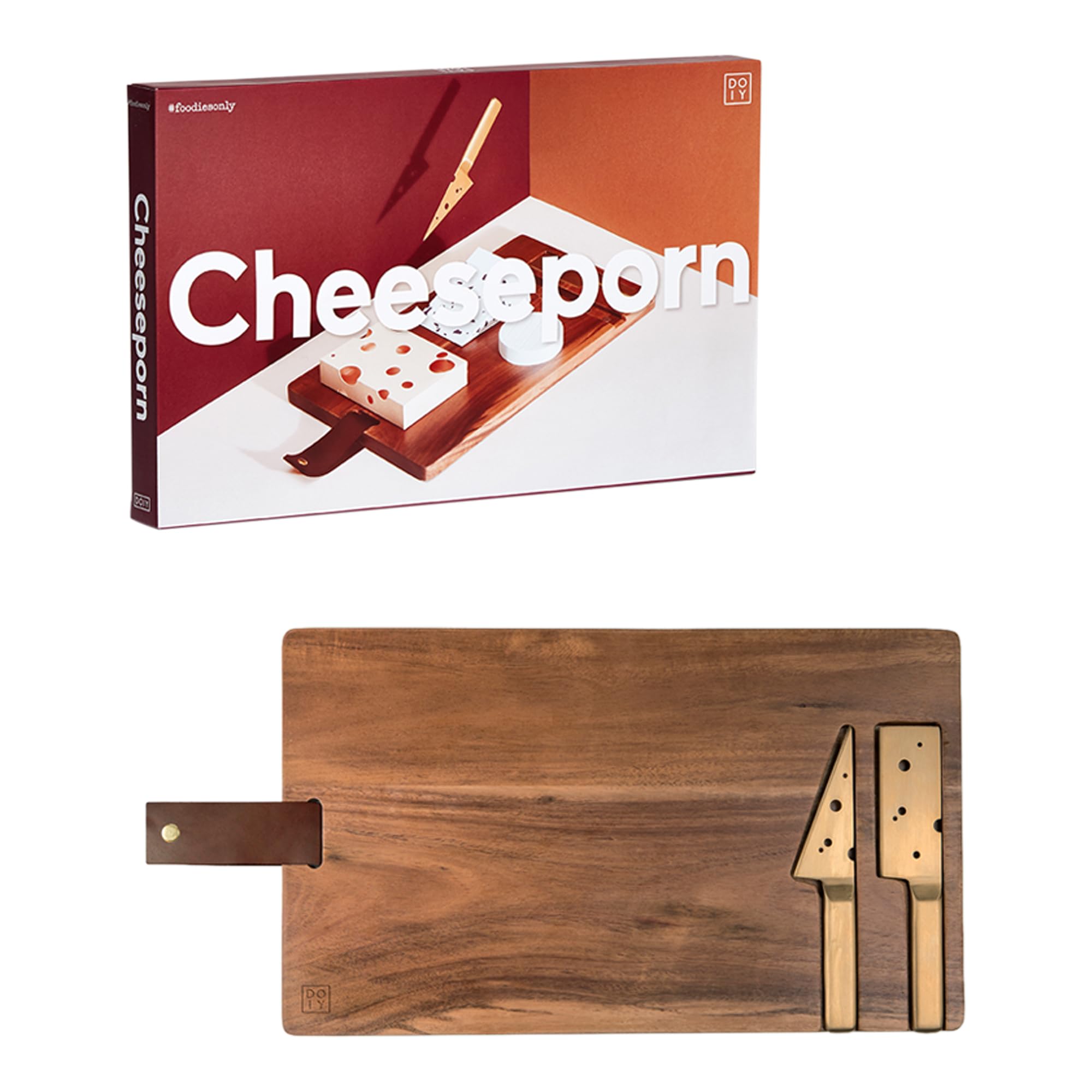 DOIY Cheeseporn, 37 x 23 x 4 cm, Multicoloured