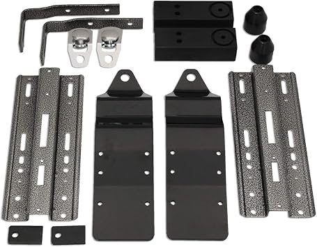 HappiJac Frame-Mount Truck Camper Tie-Down Kit; Fits 2014-2015 Chevy/GMC, Front Support Braces, Brackets, Rear Anchors, Installation Hardware - FT-CG14
