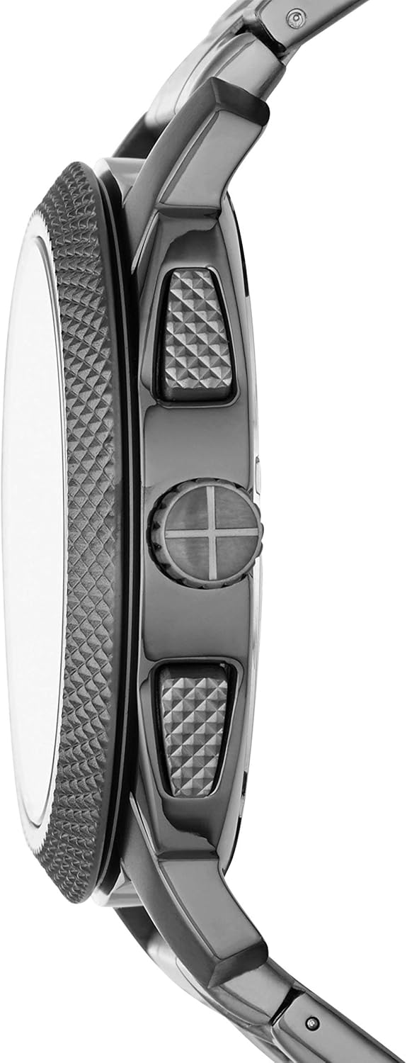 Vista 3 de Fossil Machine - Reloj cronógrafo de cuarzo con caja de acero inoxidable para hombre