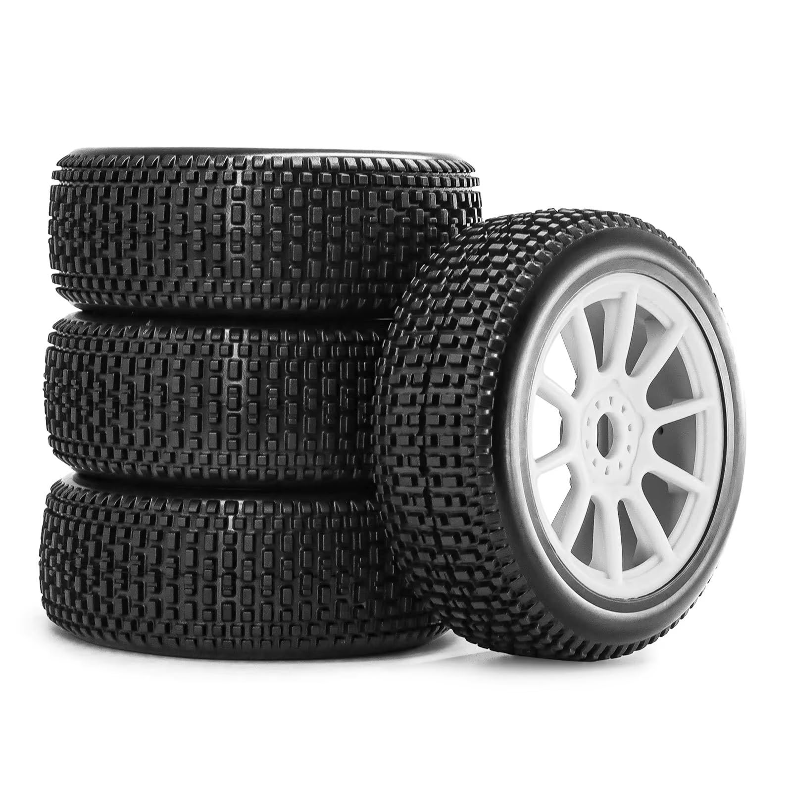 Compatibile Con ARRMA Per Typhon Per Talion Per Team Per Losi Per Kyosho WR8 Per HSP 1/7 1/8 RC Off-Road Per Buggy Pneumatici Da 117 Mm Ruote Ricambi Pneumatici RC