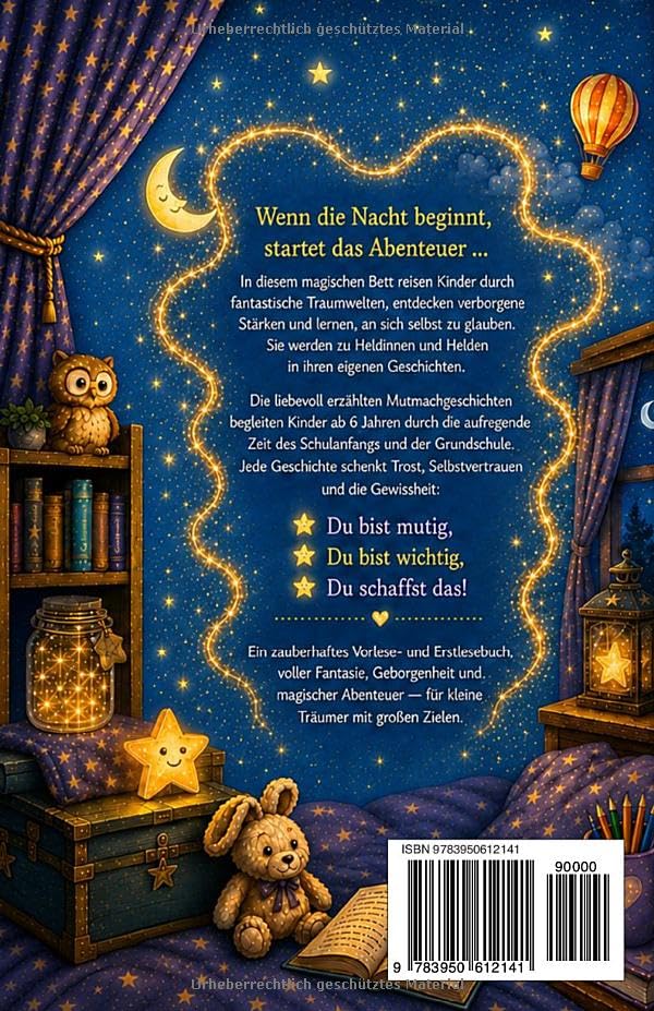 Mein magisches Bett – Mutmachgeschichten für Schulkinder ab 6 Jahren