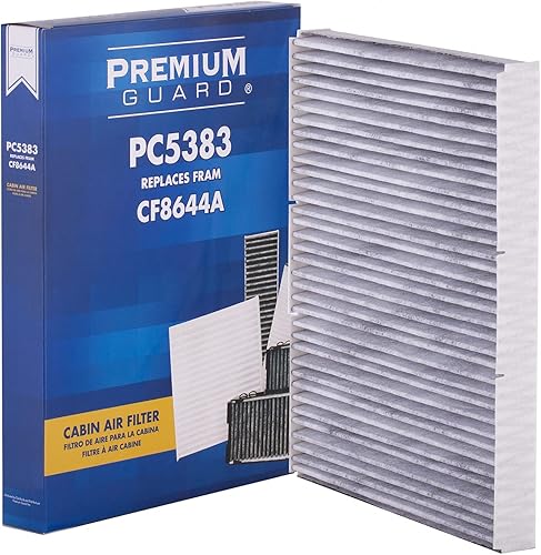 Filtro de aire de cabina PG PC5383  Compatible con Volkswagen Beetle 2006-2010, Clásico 2011, Passat 2001-2005, Lupo 2005-2009, Seat Ibiza