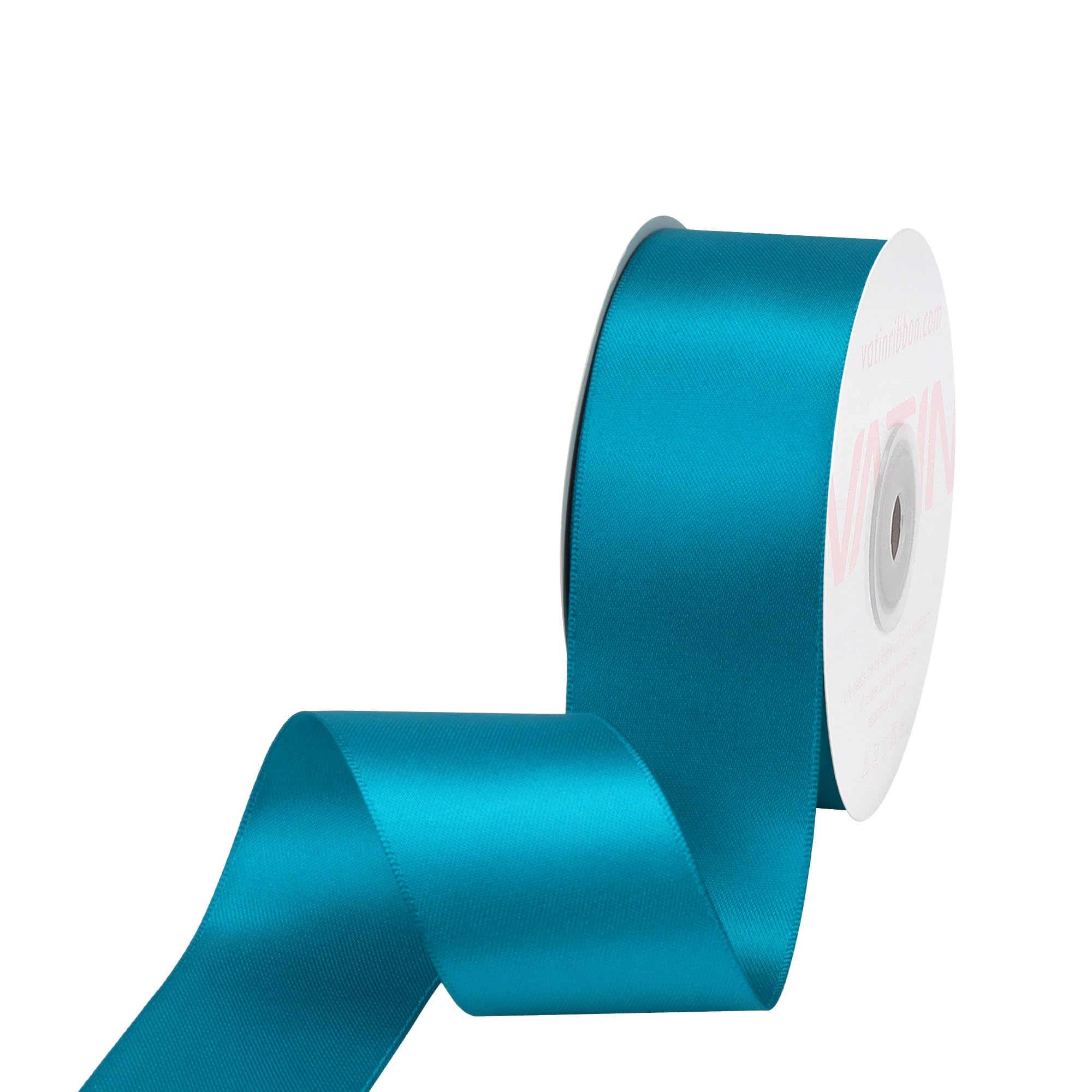 VATIN 100mm Wide Double Faced Polyester Deep Navy Blue Satin Ribbon- 4.5 Metre/Spool, Perfect for Chair Sash, Making Bow, Sewing and Wedding Bouquet — view 76