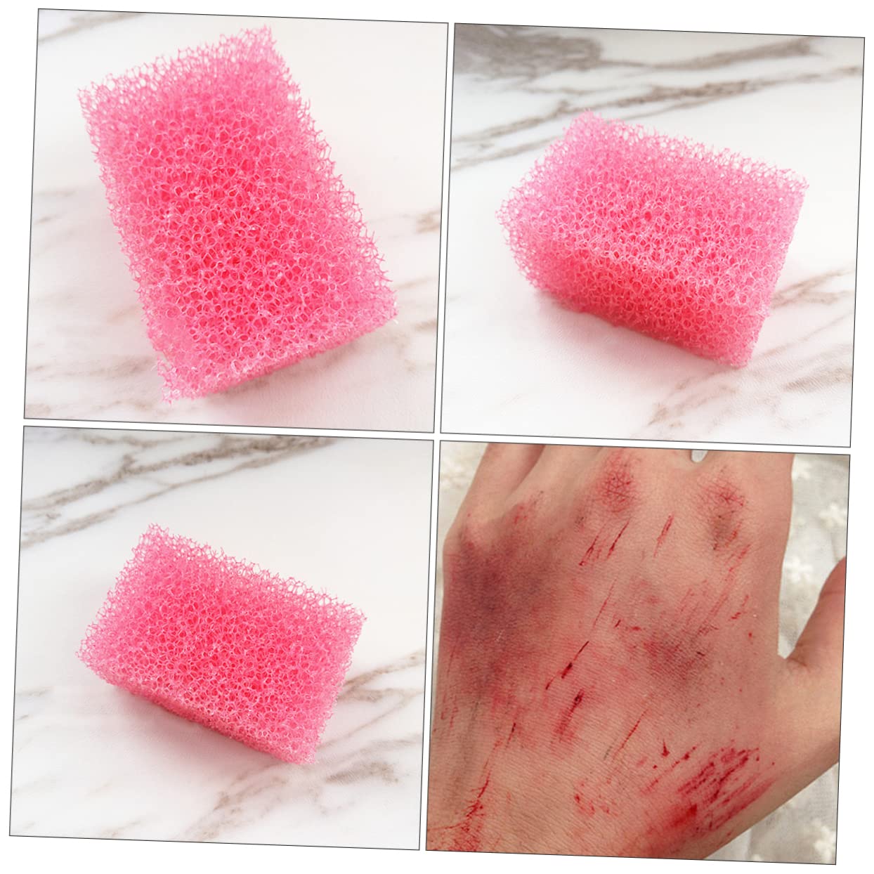 minkissy 20piezas Esponjas De Maquillaje Especiales Para Halloween De Efecto Texturizado Para Freckles y Detalles Realistas Herramientas De Maquillaje Para Cosplay y Efectos Especiales