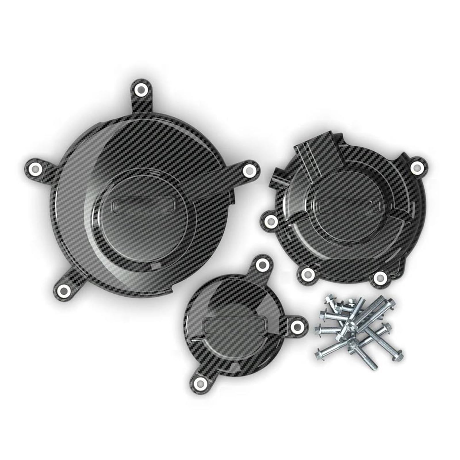 Housse protection moteur carbone GSXR600 accessoire idéal pour sortie piste et roadtrip