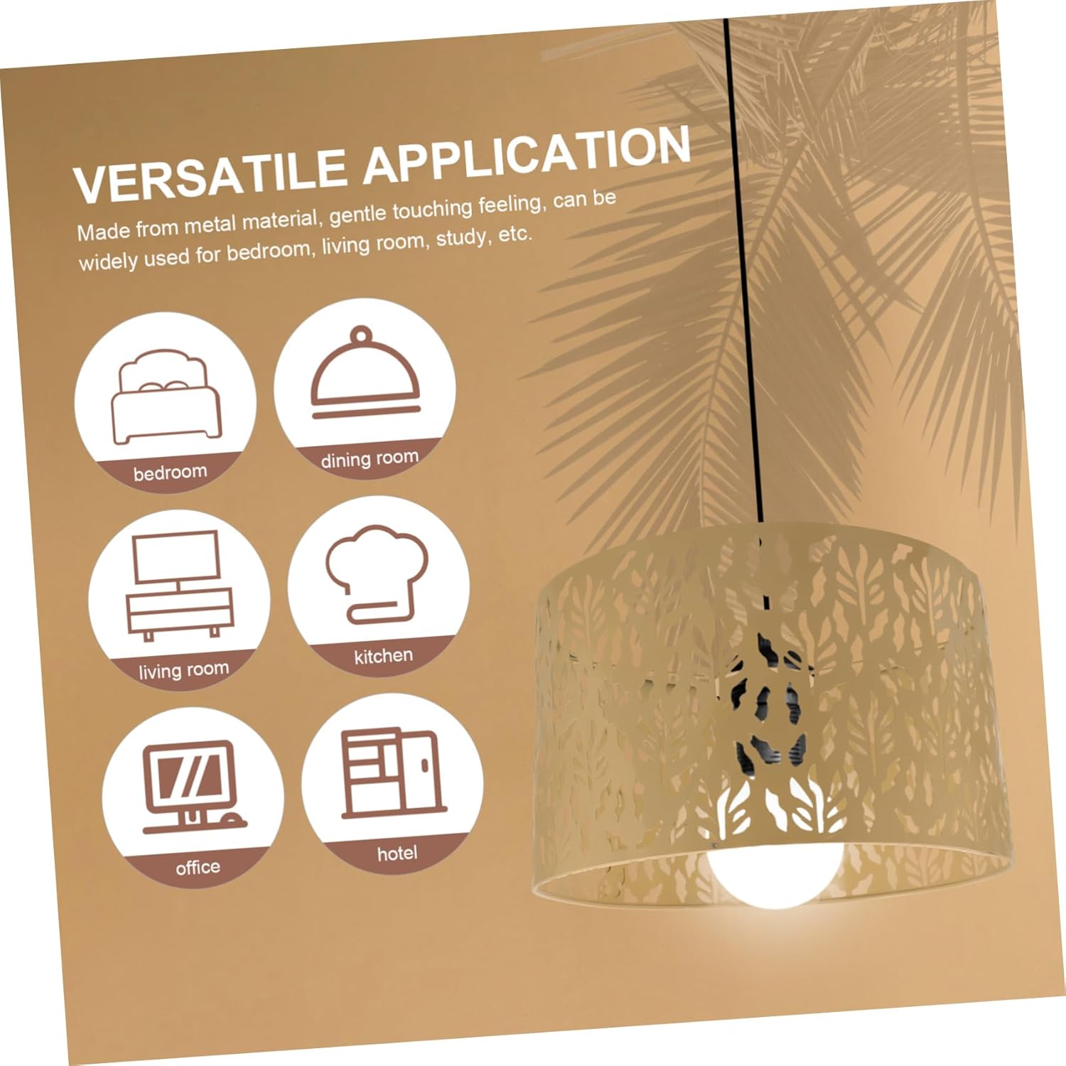 Modern Floor Table Lamp Shade Metal Lampshades for Desk Lamp Light Covers for Home Decor