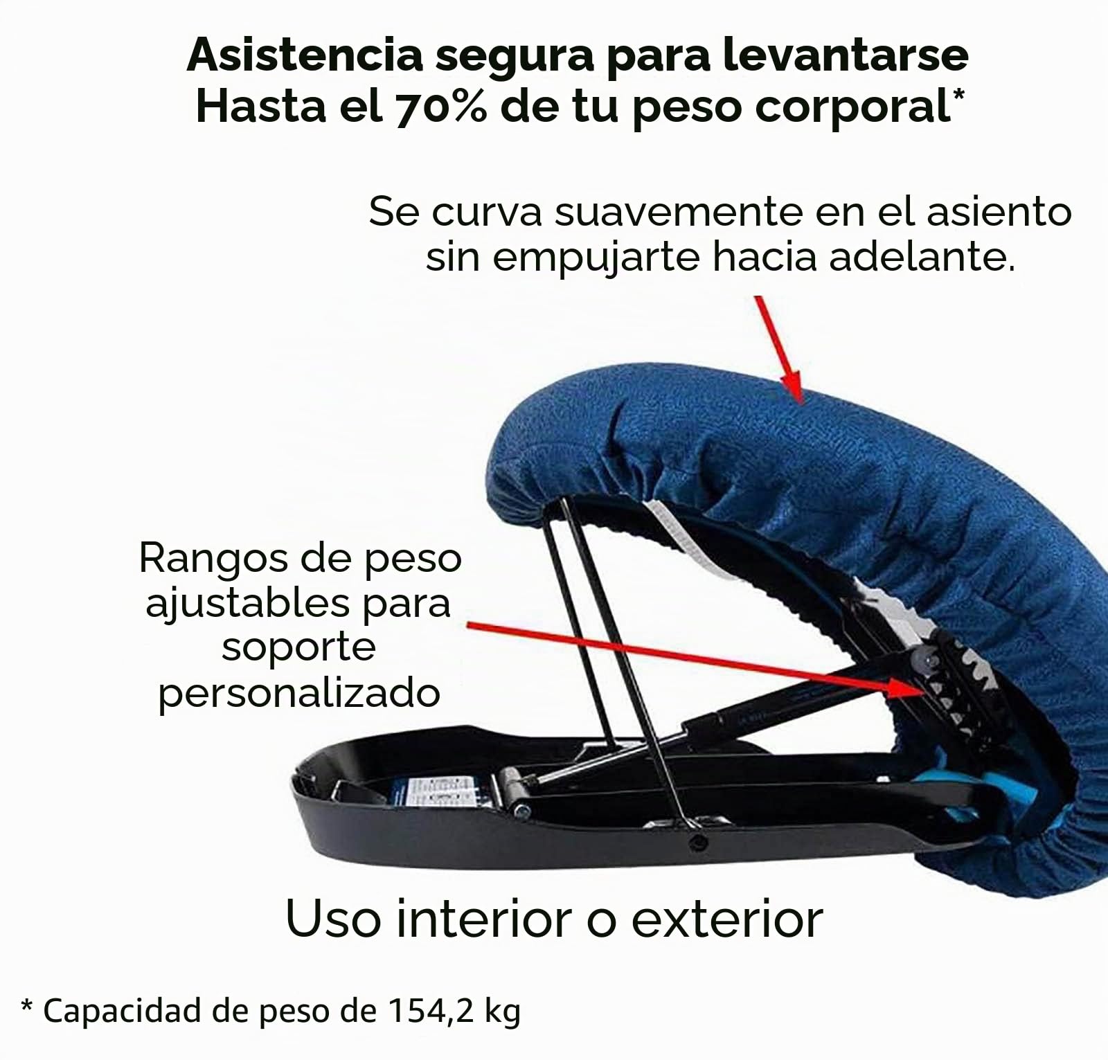 Elevador de Asiento portátil, cojín eléctrico para Ancianos, cojín de Soporte para sofá, Silla elevadora