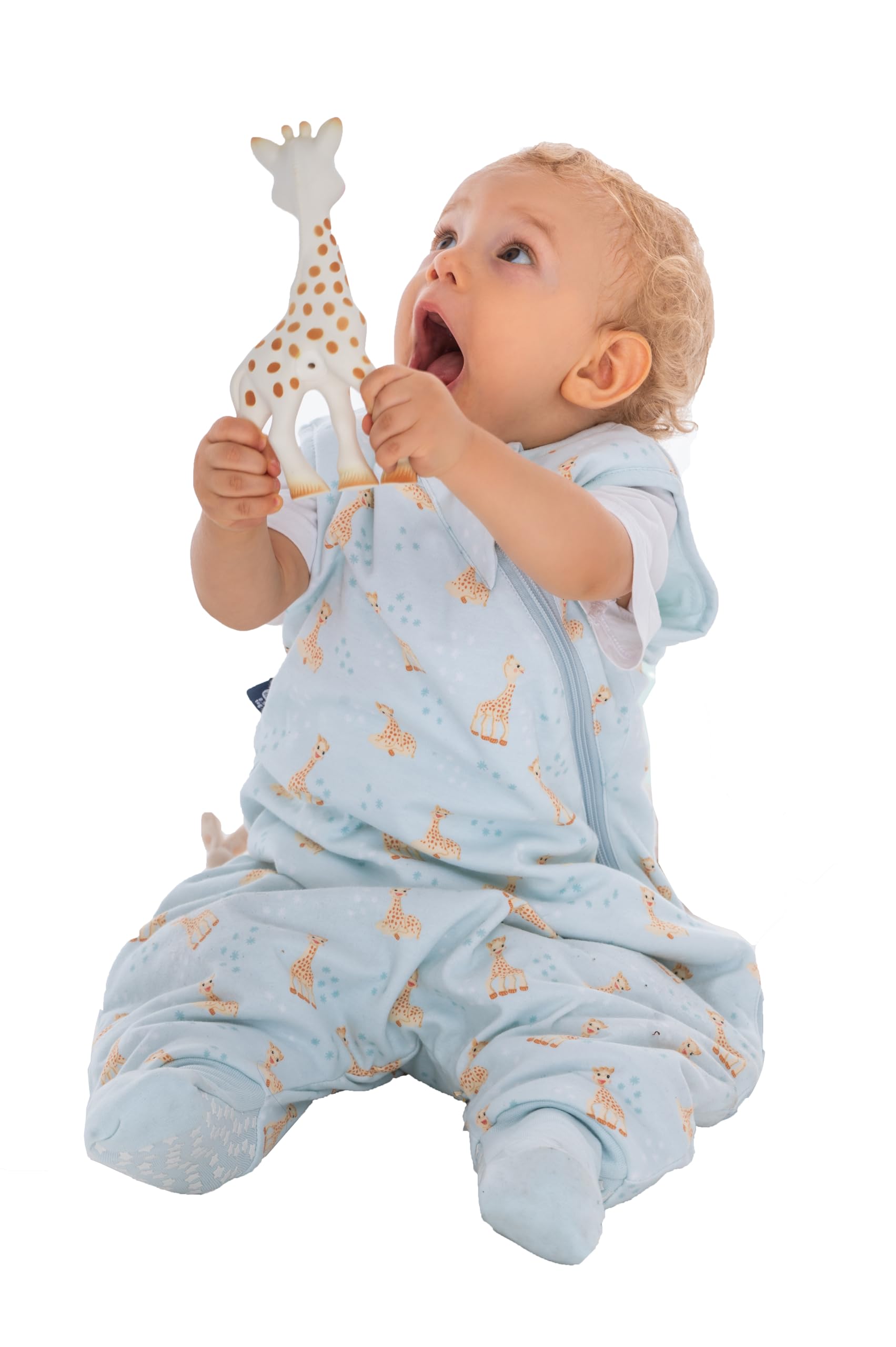 BabyBliss BlissJump Saco de Dormir para Bebé con Piernas 1.0 TOG – Algodón Orgánico – De 6 Meses a 5 años