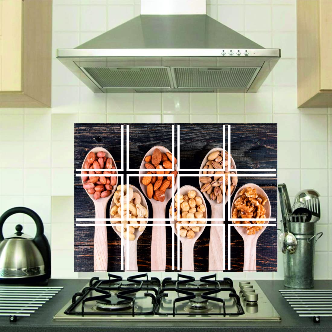 Decals Creation Kitchen Wall Sticker (Multicolor, Size - 50 Cm X 68 Cm) Dry Fruits with Spoon Kitchen Wall Sticker (B0B7F7T519) Amazon Price History, Amazon Price Tracker