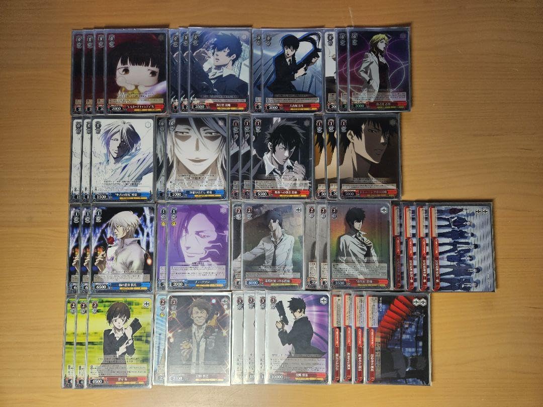 ヴァイス/PSYCHO-PASS/デッキ 希少品】ヴァイスシュヴァルツ PSYCHO-PASS デッキセット