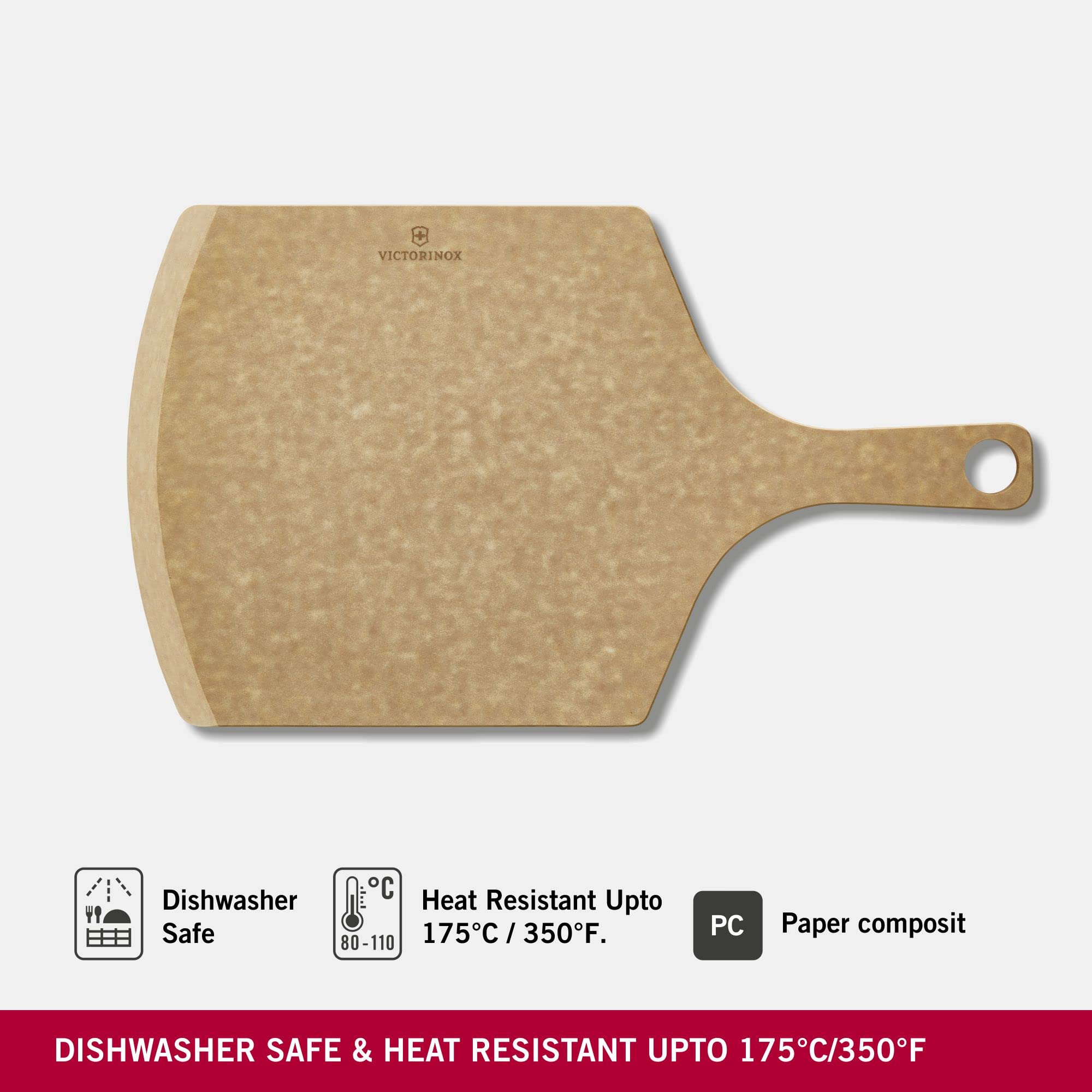 Victorinox Pizza Peel with Beveled Edge, Brown, Small (7.4133) 3