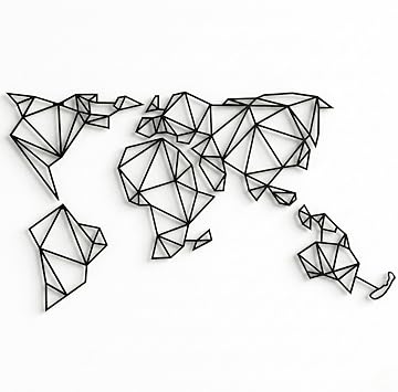 DEKADRON Metal Wall art Metal Wall decor Home decoration Wall signs Wall mount decor Large Wall decor Outdoor decor Housewarming gift Living room decor Office, porch, entryway bedroom Wall art