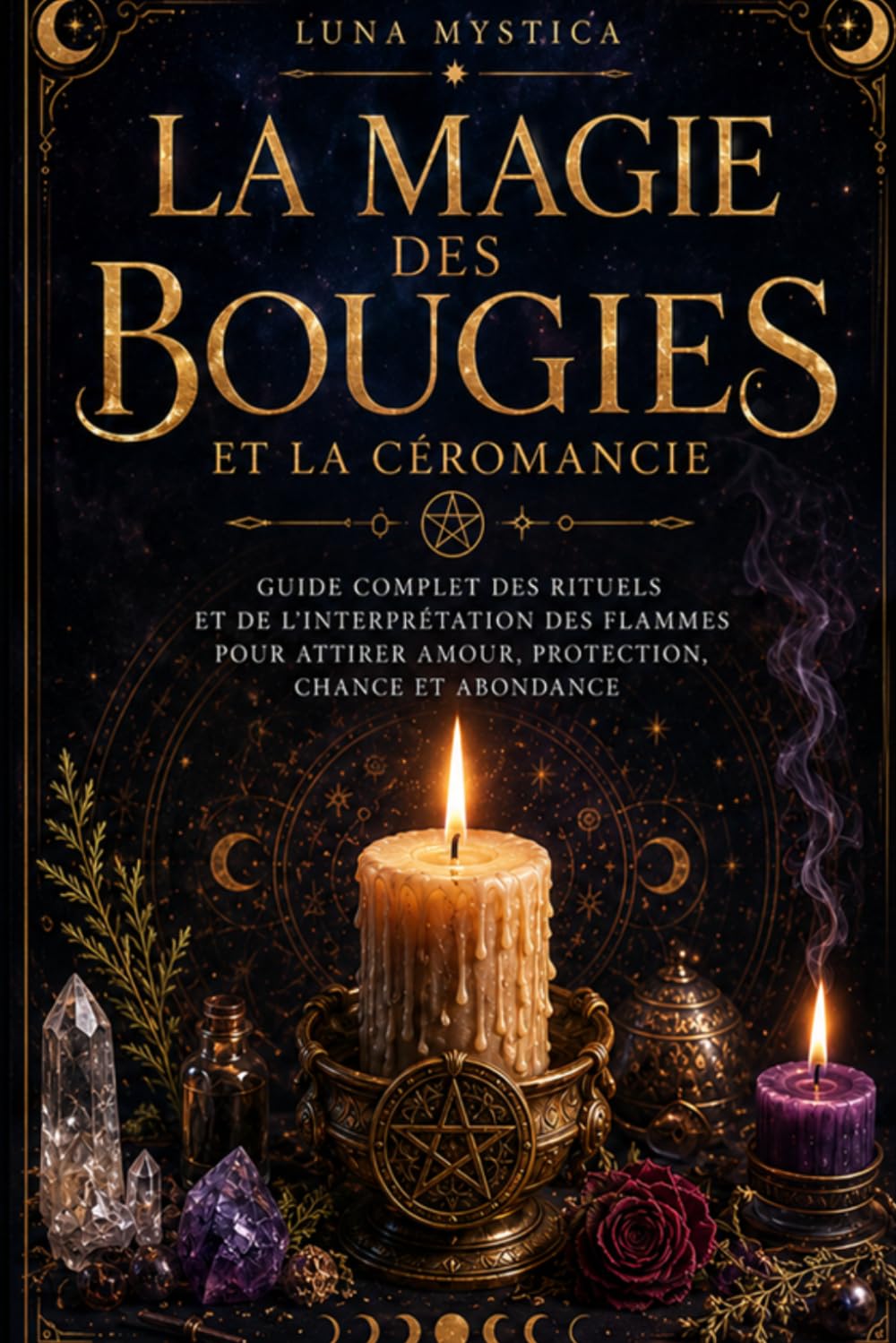 La Magie des Bougies et la Céromancie: Guide complet des rituels et de l'interprétation des flammes pour attirer amour, protection, chance et abondance