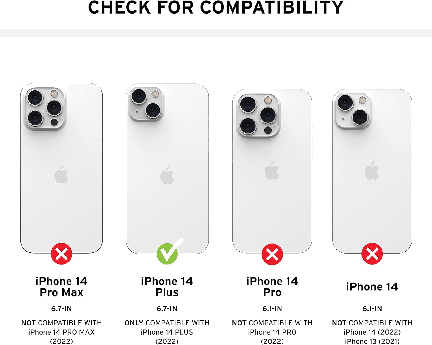 URBAN ARMOR GEAR UAG Designed for iPhone 14 Plus Case Black 6.7" Essential Armor Built-in Magnet Compatible with MagSafe Charging Ultra Thin Ergonomic Protective Cover