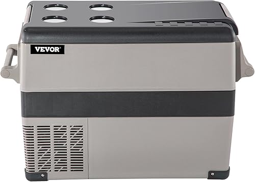 Miniatura 9 de VEVOR Refrigerador de 12 voltios, 48 cuartos de galón (45L) congelador portátil de enfriamiento rápido con control de aplicación (-468),