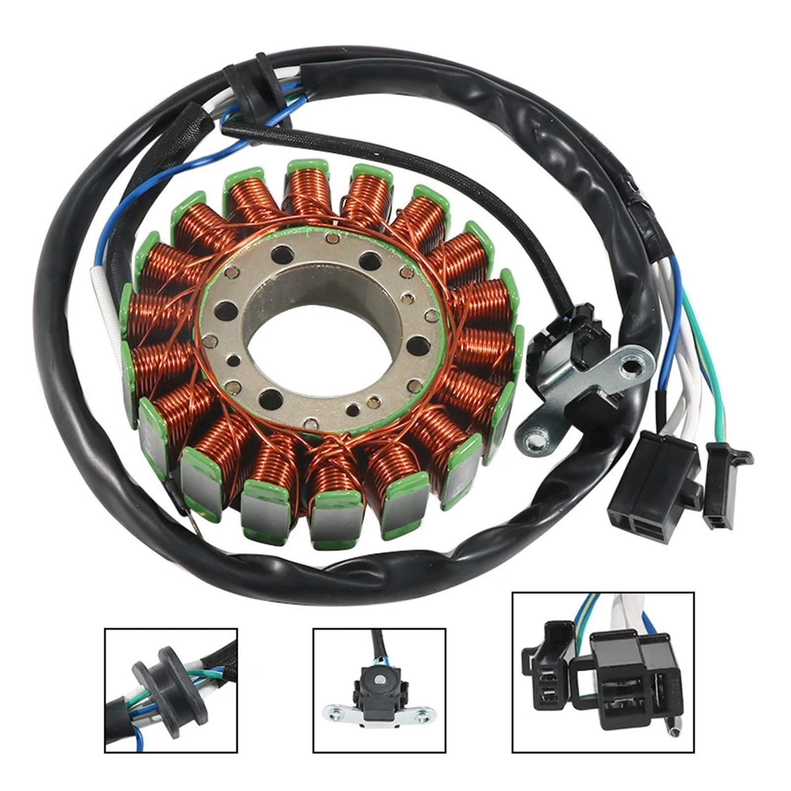Bobine stator moto‌ Bobine générateur magnéto Stator pour SRX400 SRX600
