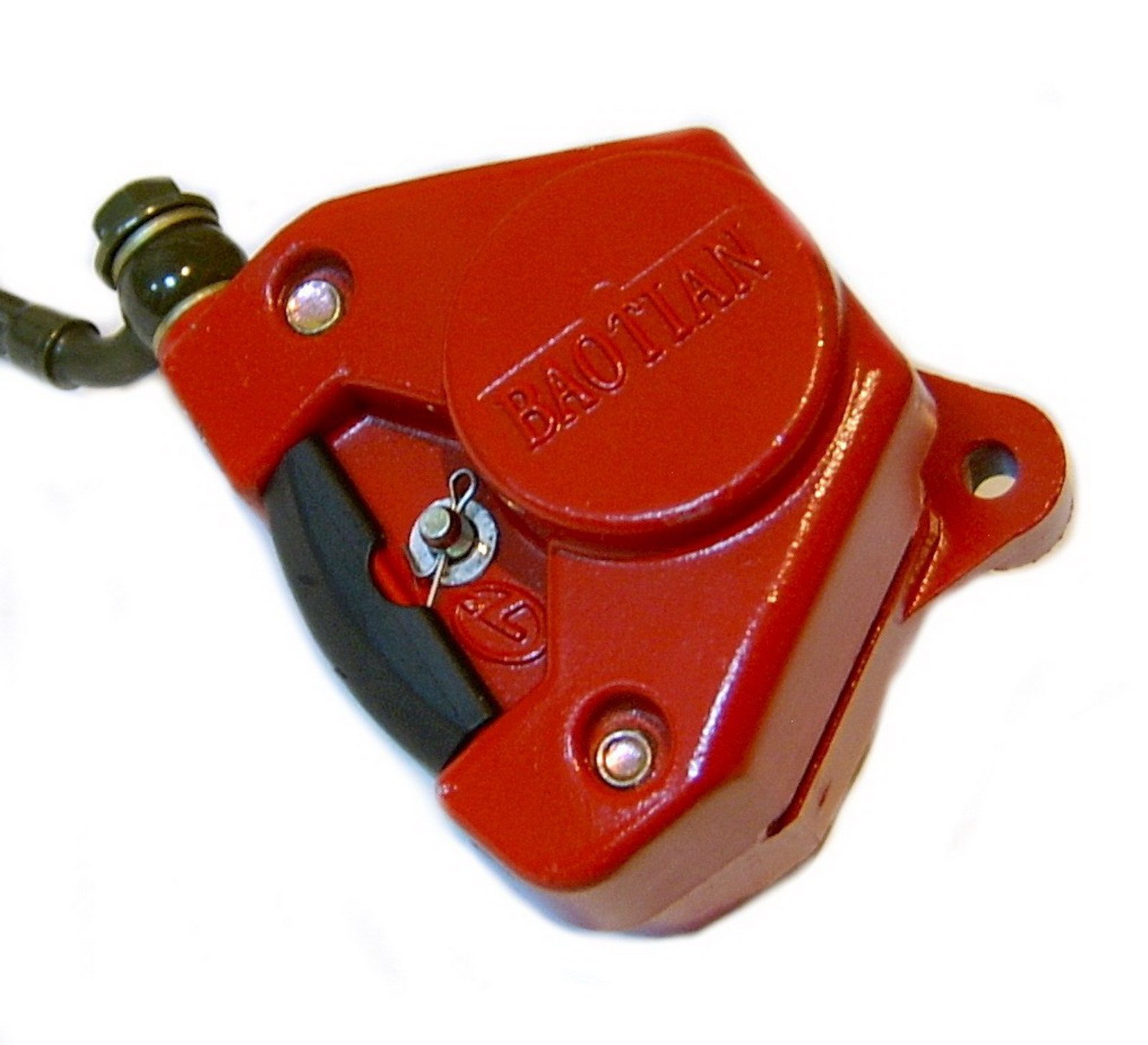 SCHEIBEN BREMSE BREMS BELÄGE 2 Kolben BREMSSATTEL Für YIYING QINGQI KYMCO JMSTAR MKS BAOTIAN HYOSUNG FLEX TECH JACK FOX ERING CHINA GY6 ROLLER