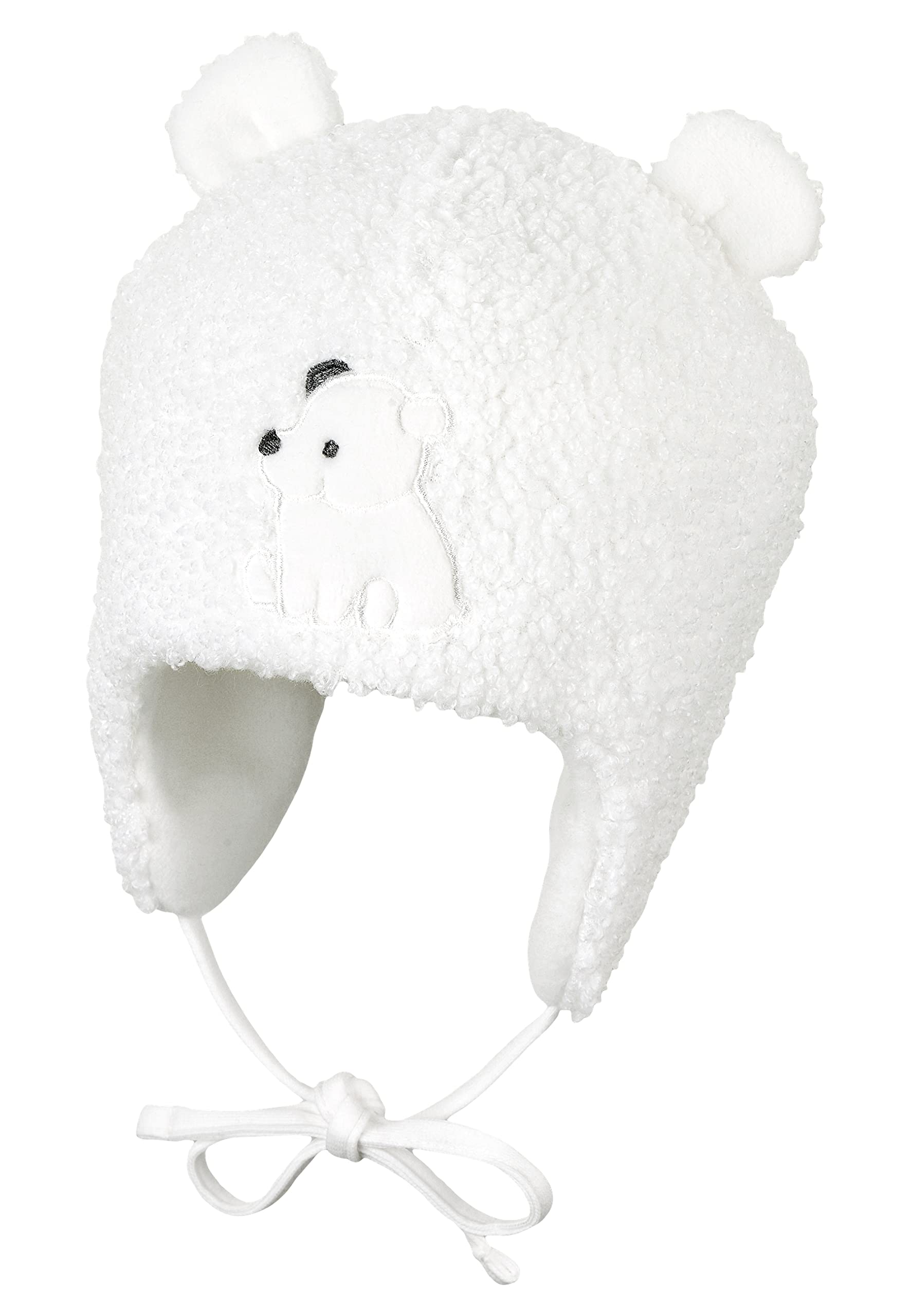 Sterntaler Baby Mädchen Mütze Baby Inkamütze Eisbär