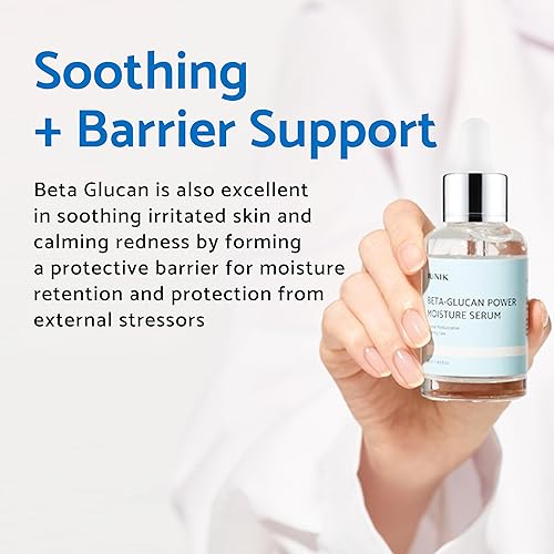 Miniatura 6 de iUNIK Beta Glucan Power Suero de humedad profunda y alivio del árbol de té Suero facial Hidratación intensa Extractos de hongos Tratamiento del acné
